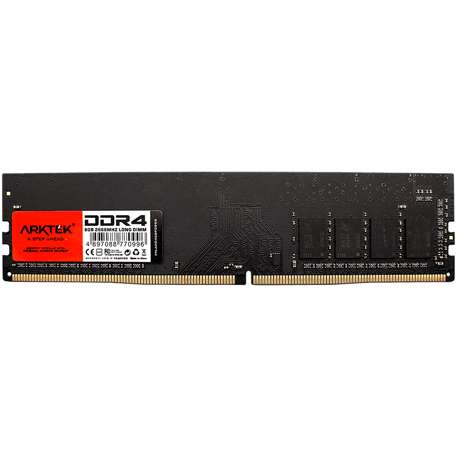 Arktek Memory DDR4 PC-3200 DIMM RAM Module for PC Desktop