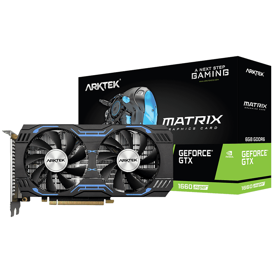 Geforce GTX 1660 Super DDR6 6GB 192Bit Twin Fans