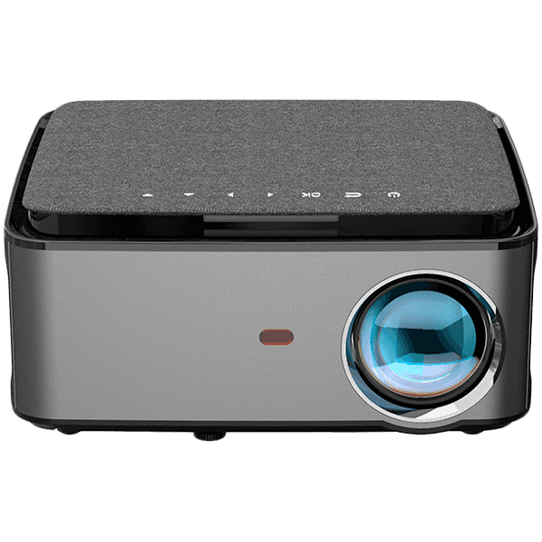 VGKE T28 Projector - 5" LCD Screen - 1920*1080P Resolution - 4500 Lumens - 4000:1 Contrast Ratio - Android Wifi 9 - 1 to 20 Zoom Option - Projection Dimensions 40 to 150 inches - 2 x HDMI ports - 2 x USB 2.0 ports - VGA out