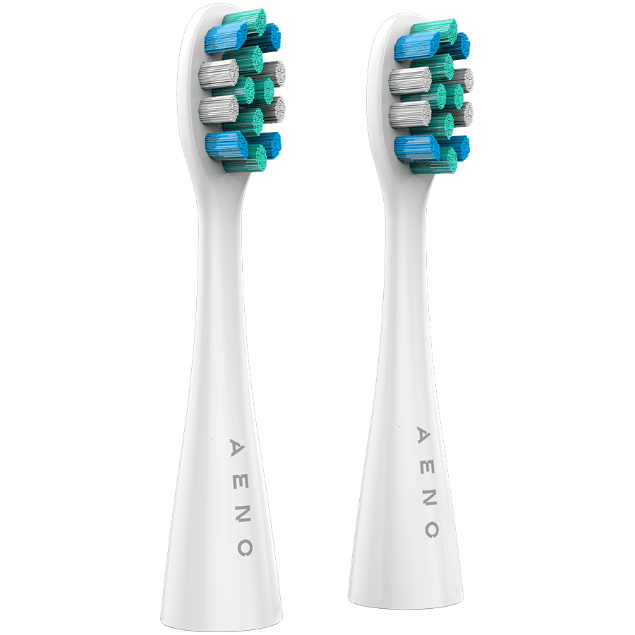 AENO Replacement toothbrush heads, , Dupont bristles, 2pcs in set (for ADB0001S/ADB0002S)