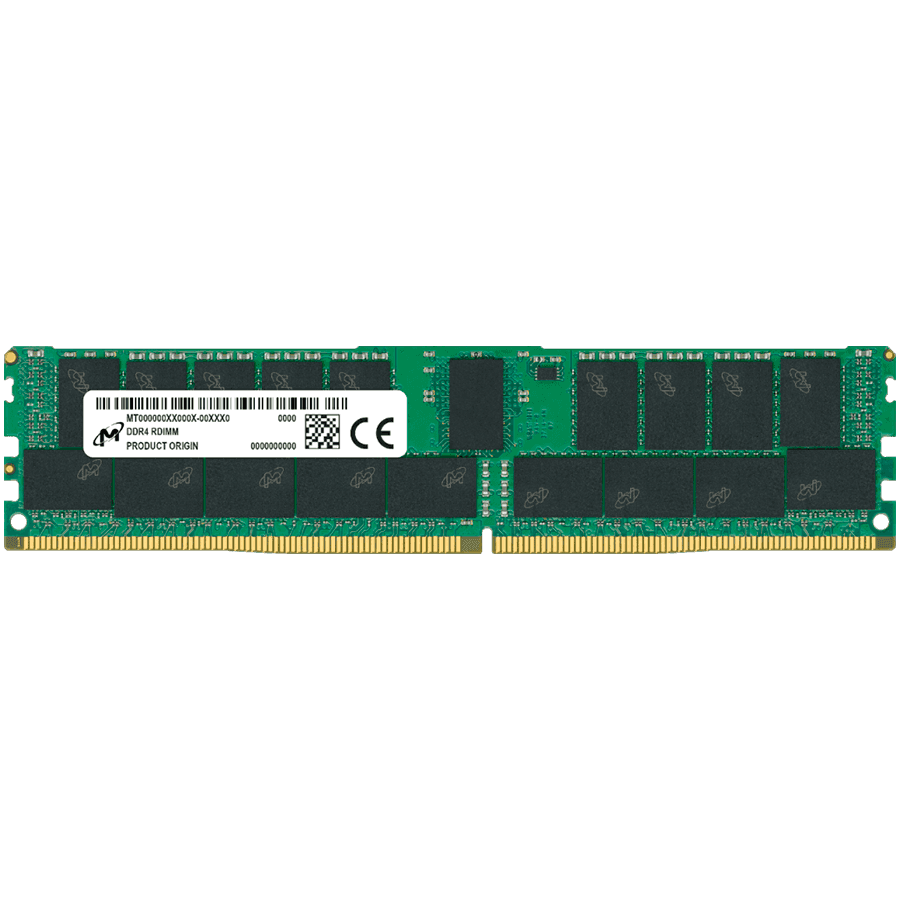 Micron DDR4 RDIMM 2Rx4 3200 CL22 (8Gbit) (Single Pack)