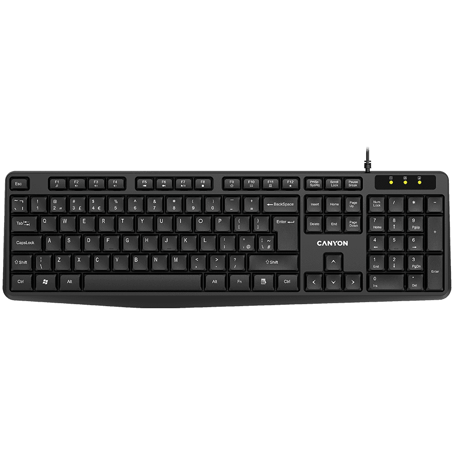 CANYON keyboard KB-1 EN Wired
