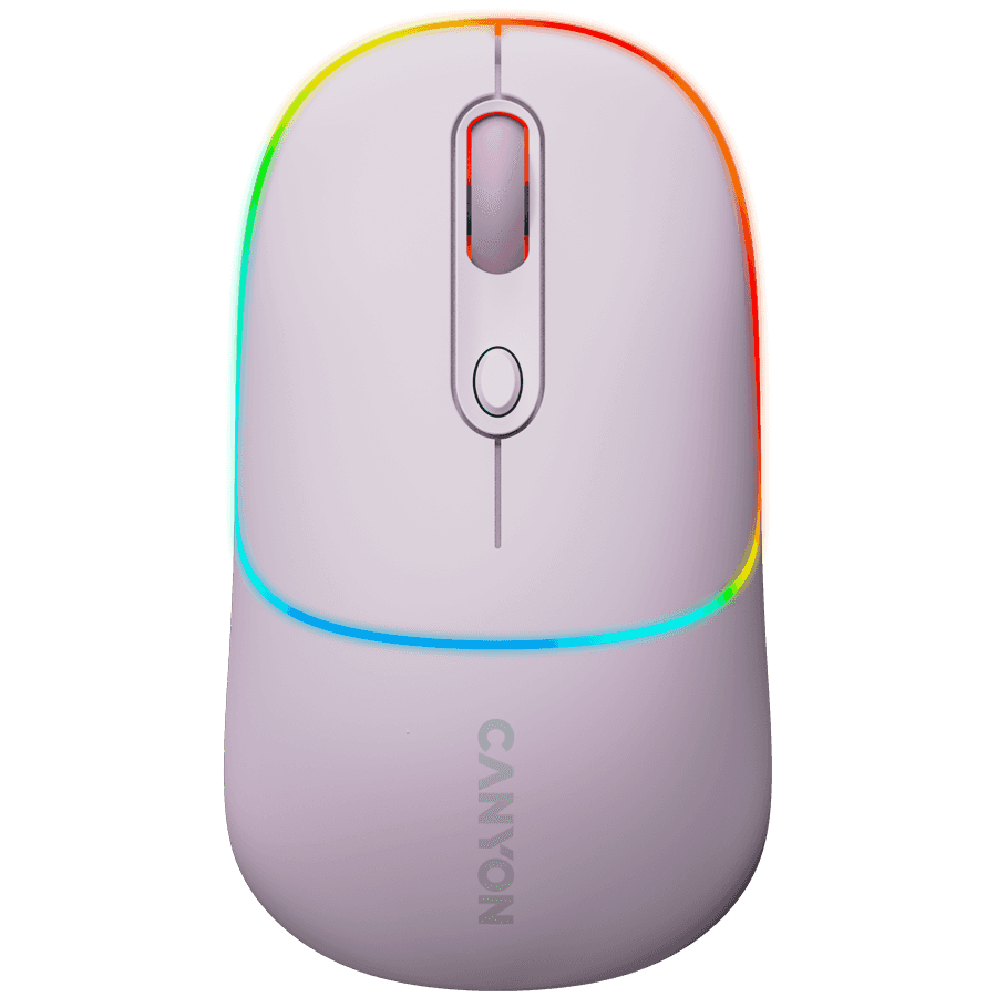 CANYON mouse MW-22 2in1 BT/ Wireless Pearl Rose