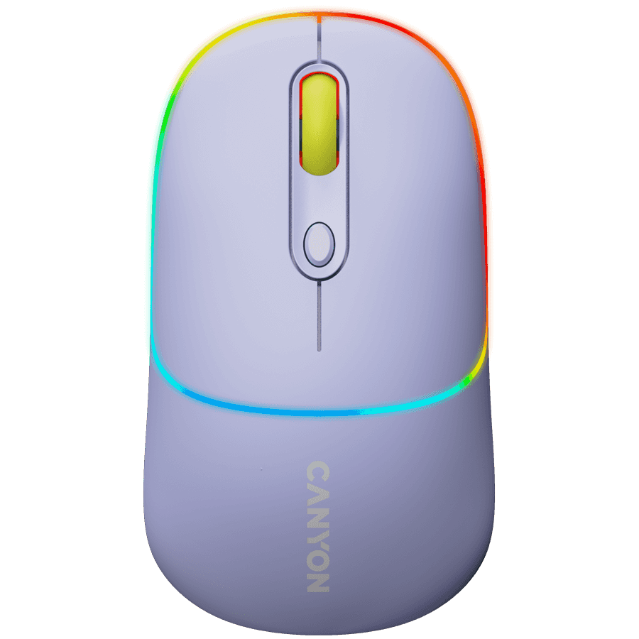 CANYON mouse MW-22 2in1 BT/ Wireless Lavender