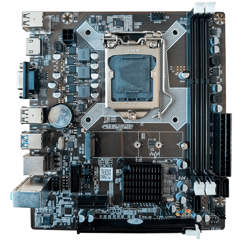 Arktek Intel H81 Chipset, Socket LGA1150, Dual Channel DDR3, Integrated Intel Graphics,2 x DDR3 Slots, Realtek 10/100/1000 Gigabit LAN, Realtek Audio