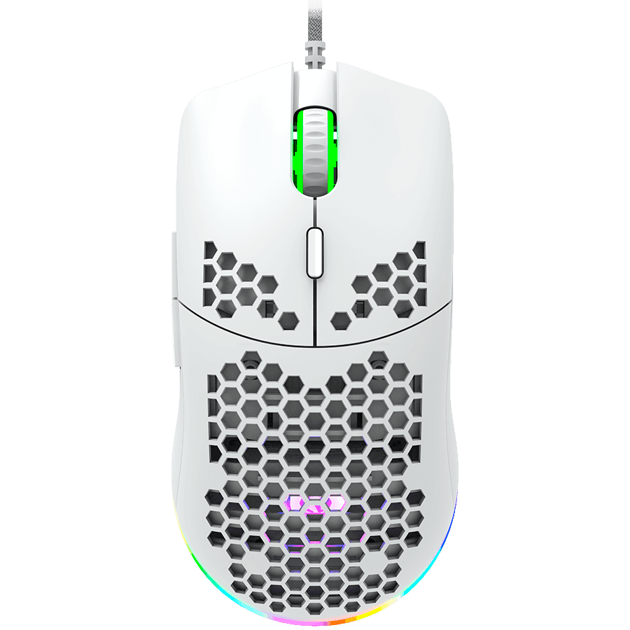CANYON Puncher GM-11, Gaming Mouse with 7 programmable buttons, Pixart 3519 optical sensor, 4 levels of DPI and up to 4200, 5 million times key life, 1.65m Ultraweave cable, UPE feet and colorful RGB lights, , size:128.5x67x37.5mm, 105g