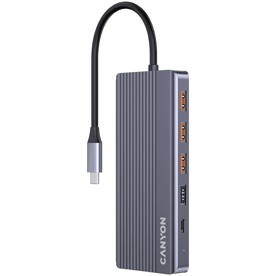 CANYON hub DS-16 13in1 4k USB-C
