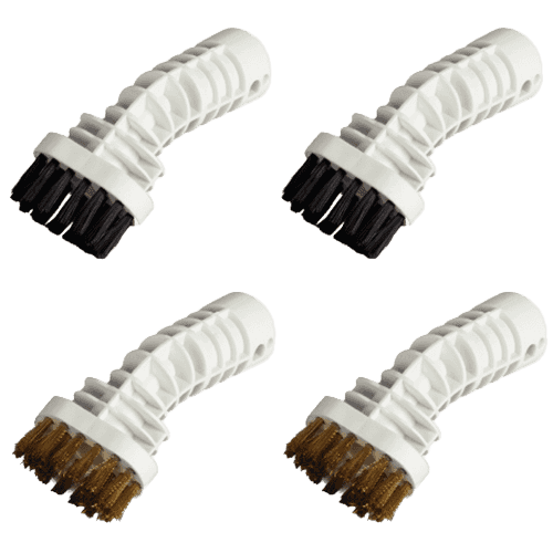 AENO Plastic scraper brush+Metal scraper brush for steam mop SM1