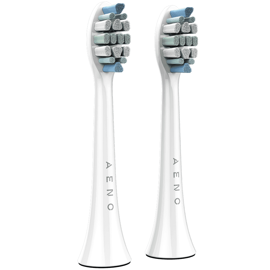 AENO Replacement toothbrush heads, , Dupont bristles, 2pcs in set (for ADB0003/ADB0005 and ADB0004/ADB0006)