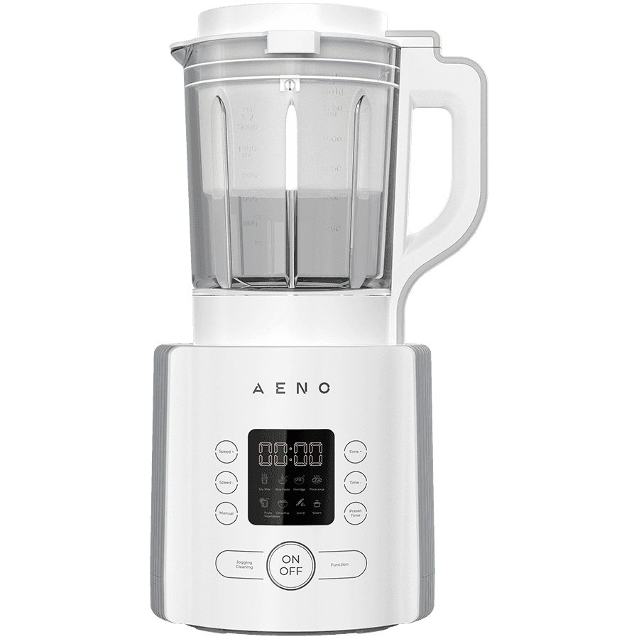 AENO Table Blender-Soupmaker TB1: 800W, 35000 rpm, boiling mode, high borosilicate glass cup, 1.75L, 8 automatic programs, 9 speeds, timer, preset time, LED-display