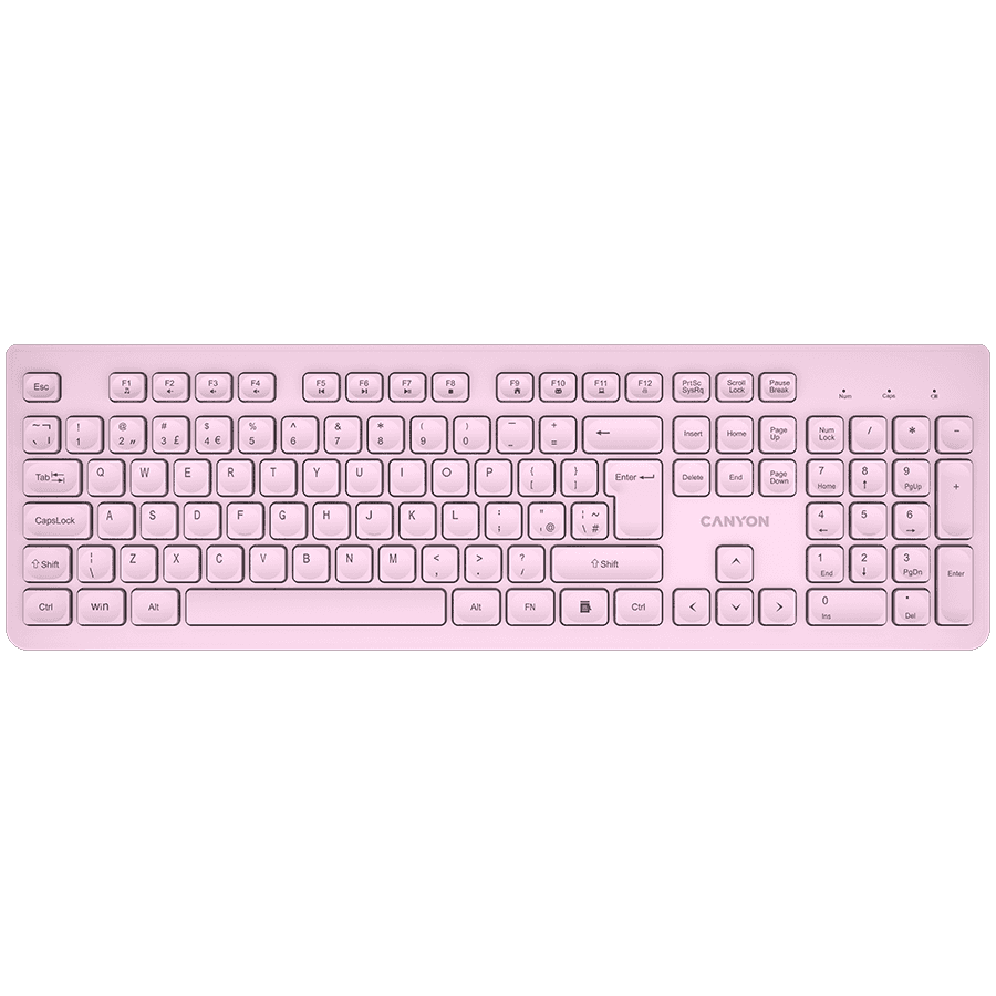 CANYON keyboard HKB-W01 UK/US AAA Wireless