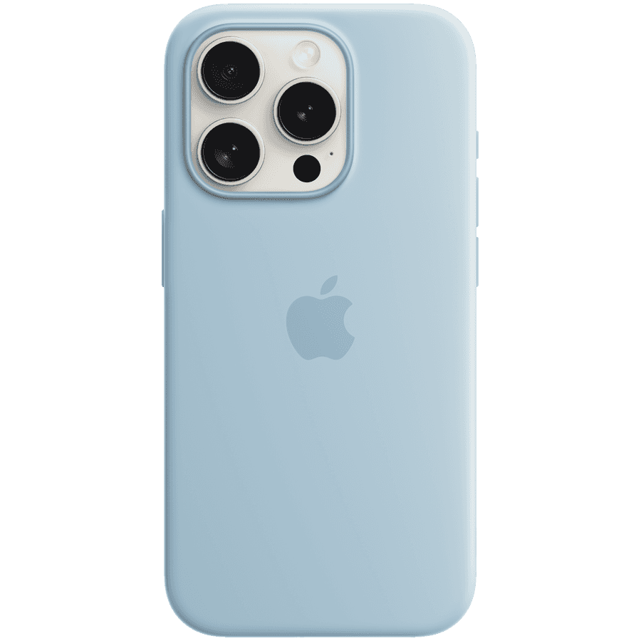 iPhone 15 Pro Silicone Case with MagSafe - Light
