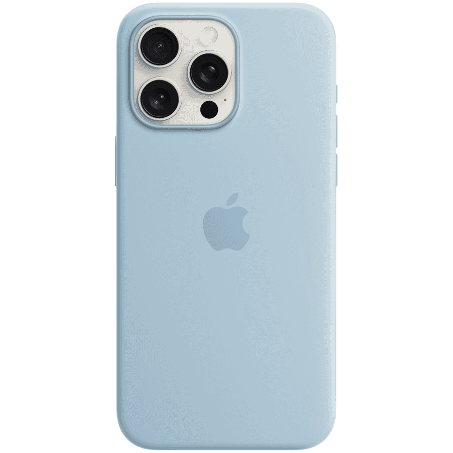 iPhone 15 Pro Max Silicone Case with MagSafe - Light