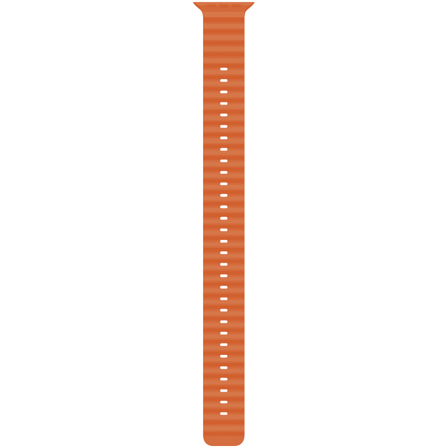 49mm Orange Ocean Band Extension