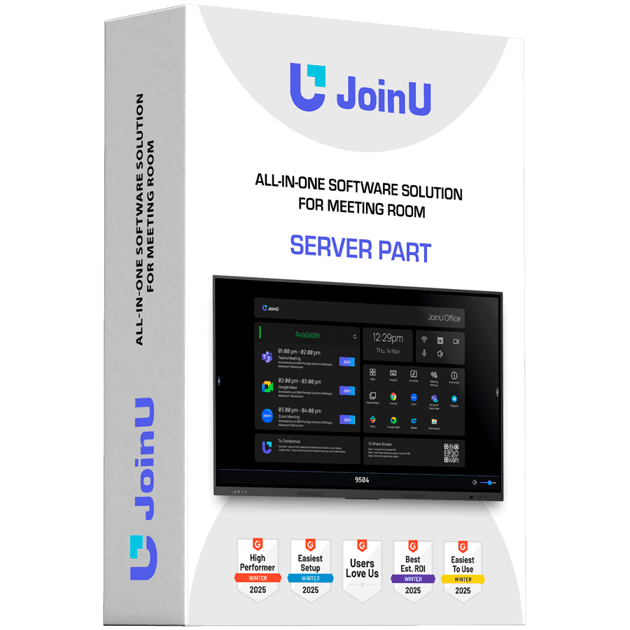 JoinU all in one Software for meeting room, server license, 1 year