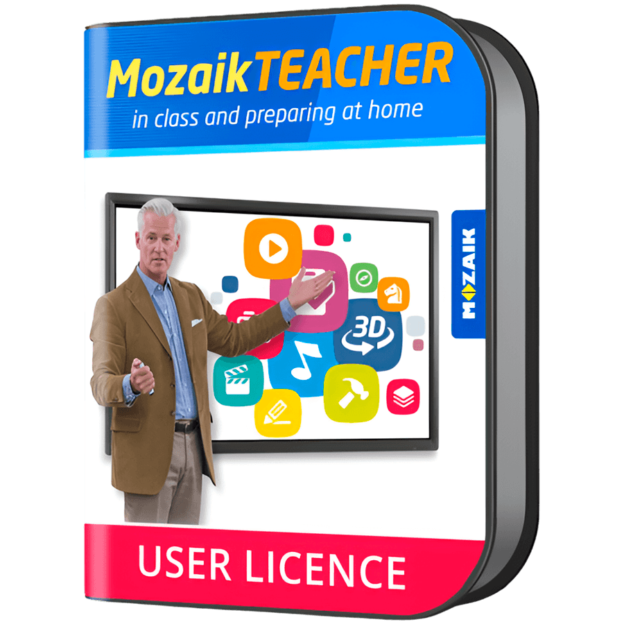 Mozaik TEACHER license for all platform, for one teacher, 1 year