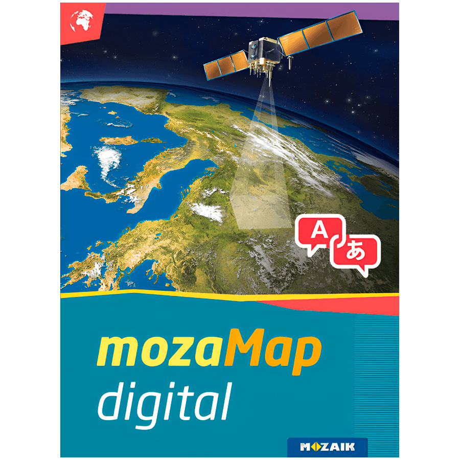 Multilingual Geographical Digital Atlas - Upper Primary. 1year, 1device. 127 maps.