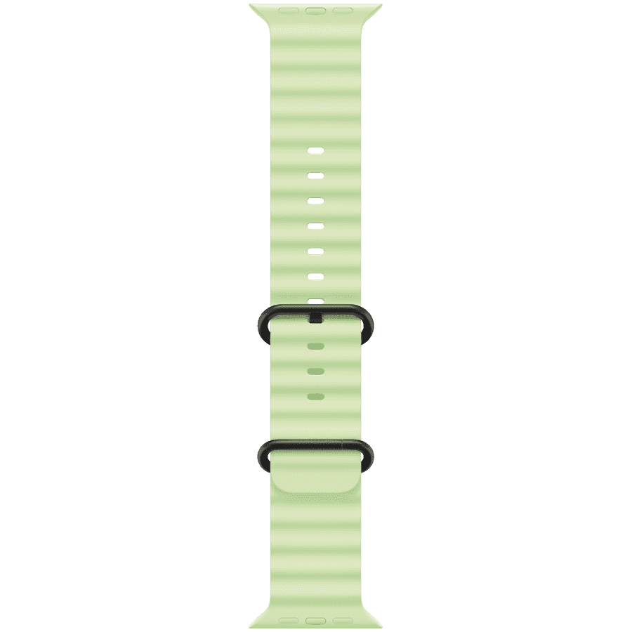 49mm Neon Green Ocean Band - Finish