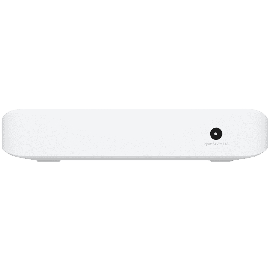 Ubiquiti USW-LITE-8-PoE 8-port Layer 2 PoE switch, 4 x GbE PoE+, 4 x GbE ports, 52W total PoE Power, silent fanless cooling, Wall mountable, Desktop
