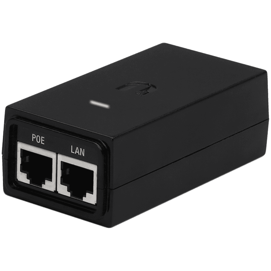 Ubiquity POE Injector, 24VDC, 30W, EU