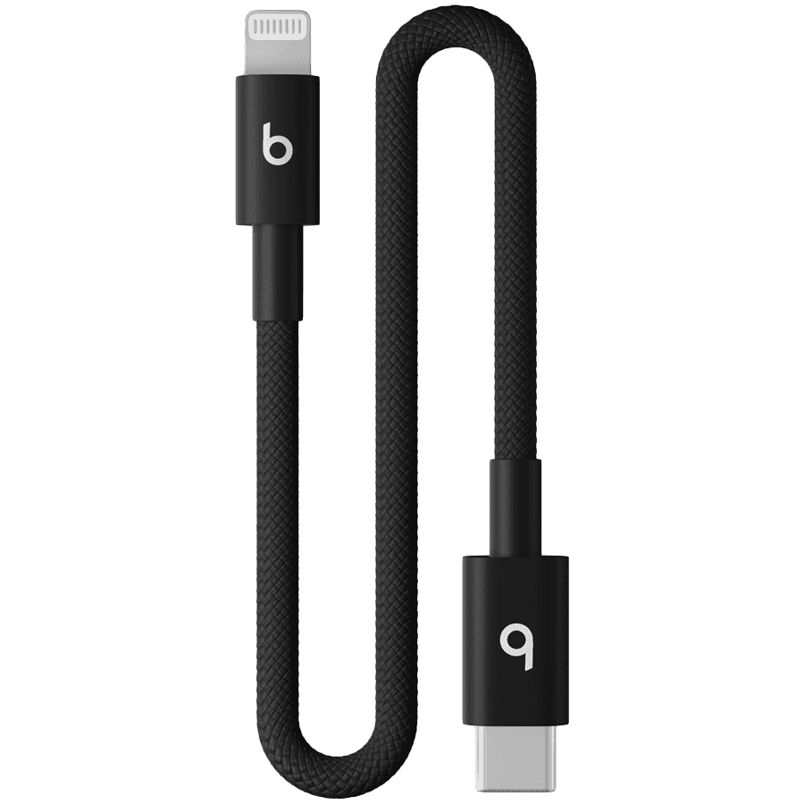Beats USB-C to Lightning Woven Short Cable (20 cm) - Bolt