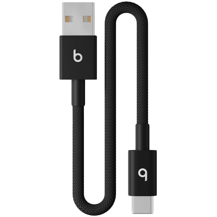 Beats USB-A to USB-C Woven Short Cable (20 cm) - Bolt