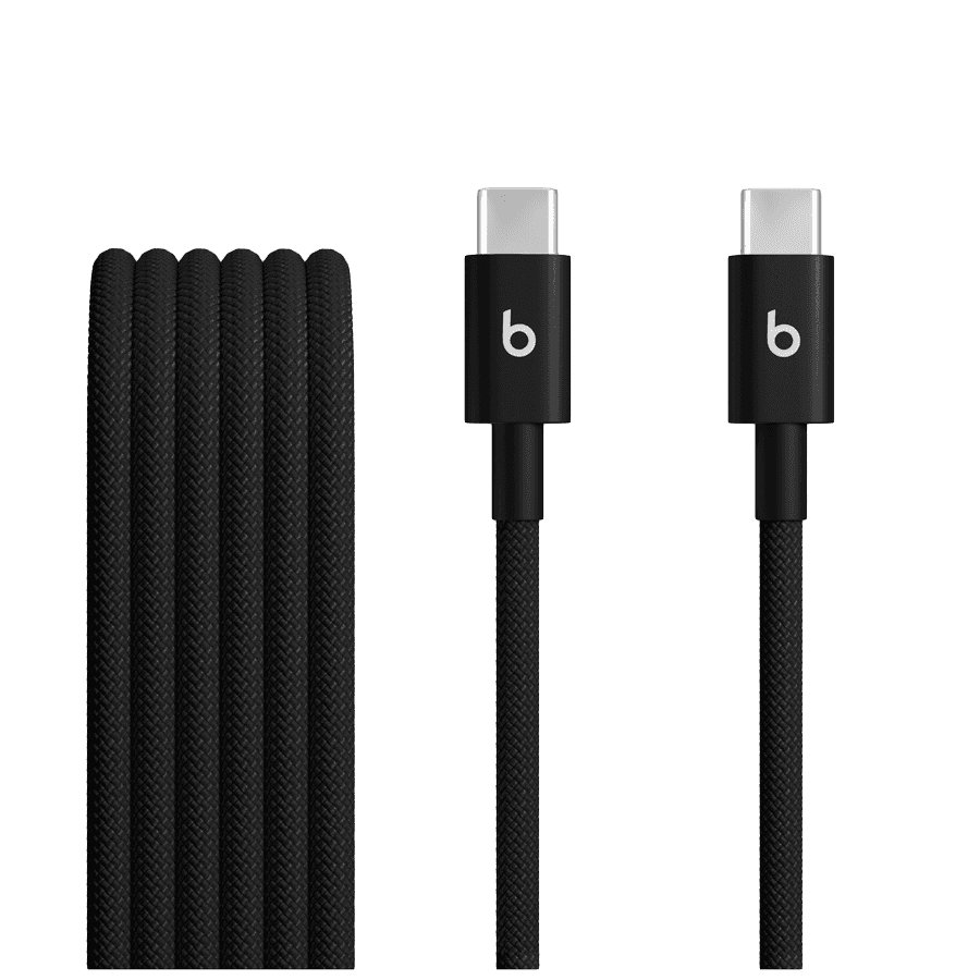 Beats USB-C to USB-C Woven Cables (1.5 m) - Bolt (2-Pack)