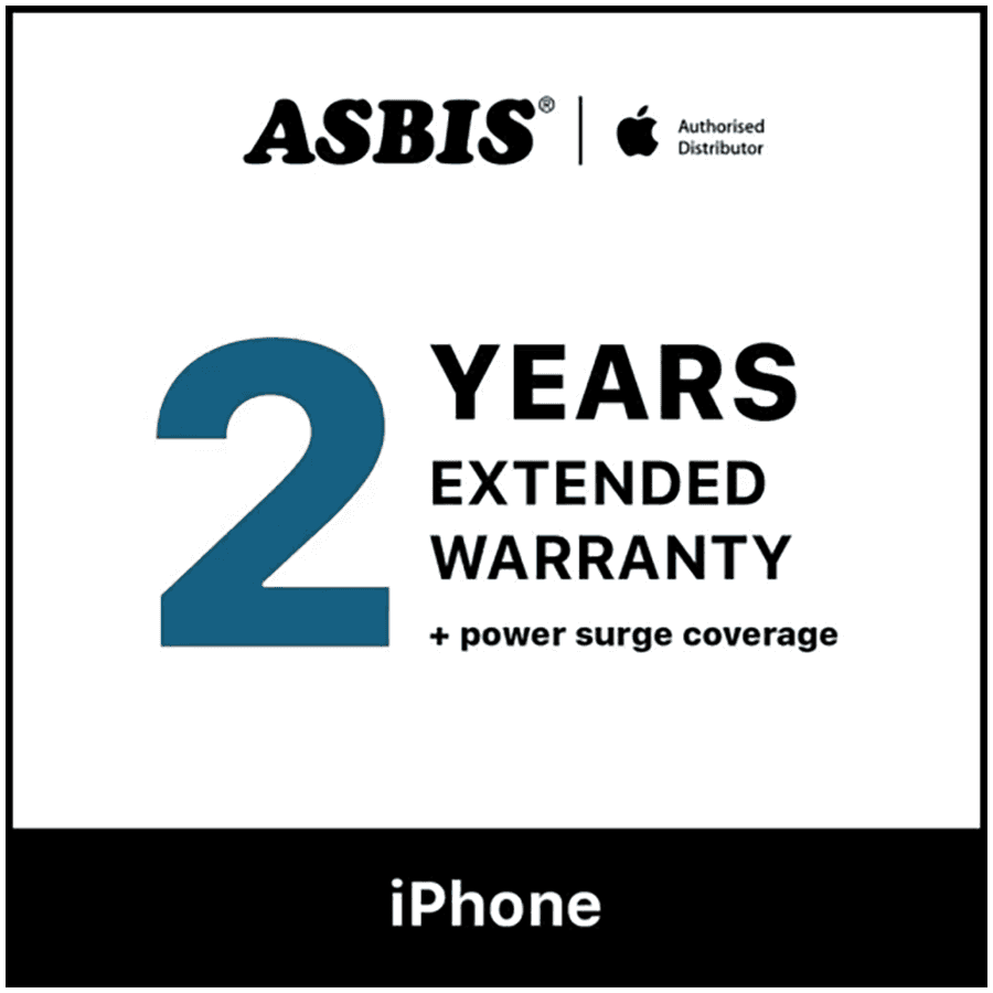 Additional 2-years warranty + power surge coverage for iPhone 17 Pro Max