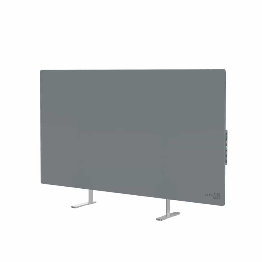 AENO Premium Eco Smart Heater, 700W, LED display, Tempered glass, Infrared+convection heating type, Plug type: South Africa (M type), Grey, Manufacturer: AENO