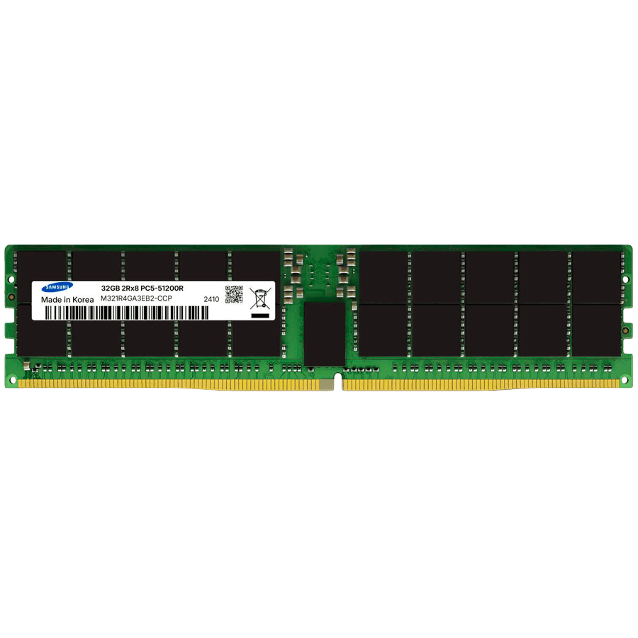 SAMSUNG DDR5 6400MHz CL52 ECC RDIMM 2Rx8