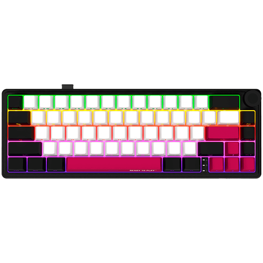 LORGAR KBP70MW, Wireless 65% Mechanical Gaming Keyboard Pro, /red, EN layout