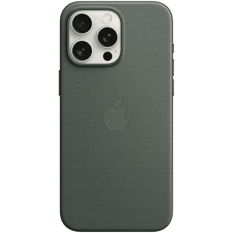 iPhone 15 Pro Max FineWoven Case with MagSafe - Evergreen