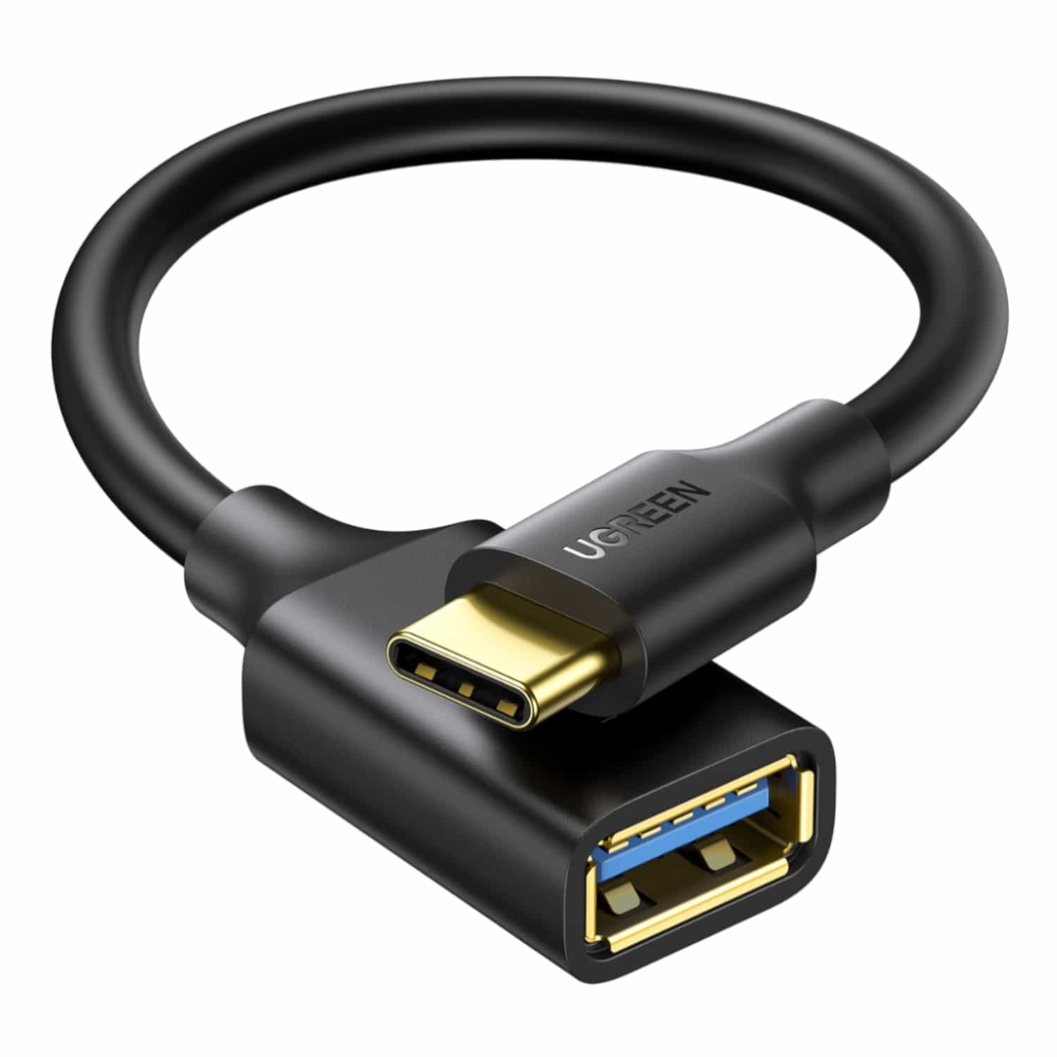 UGREEN Type-C to USB-A Adapter (Male to Female, 15cm)