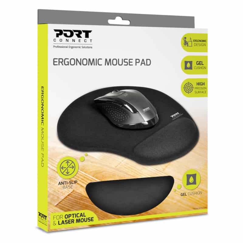 Port Ergonomic Gel Mouse Pad