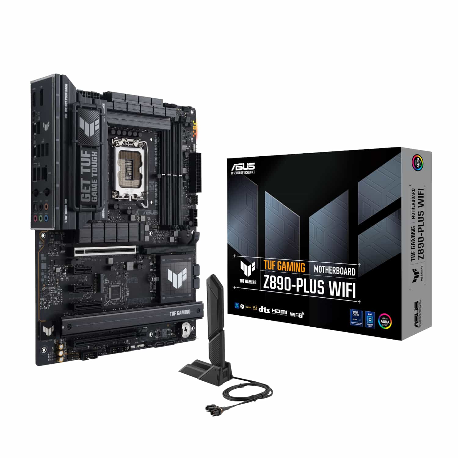 Asus TUF Gaming Z890-PLUS WIFI Intel LGA1851 ATX Gaming Motherboard