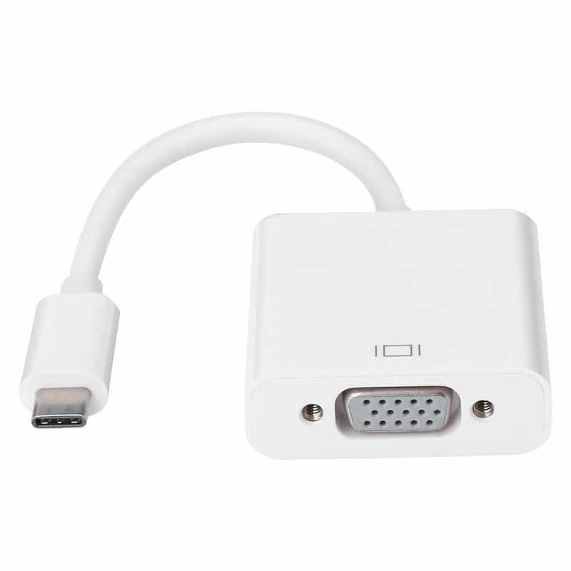 Gizzu 1080P Type-C to VGA Adapter Poly