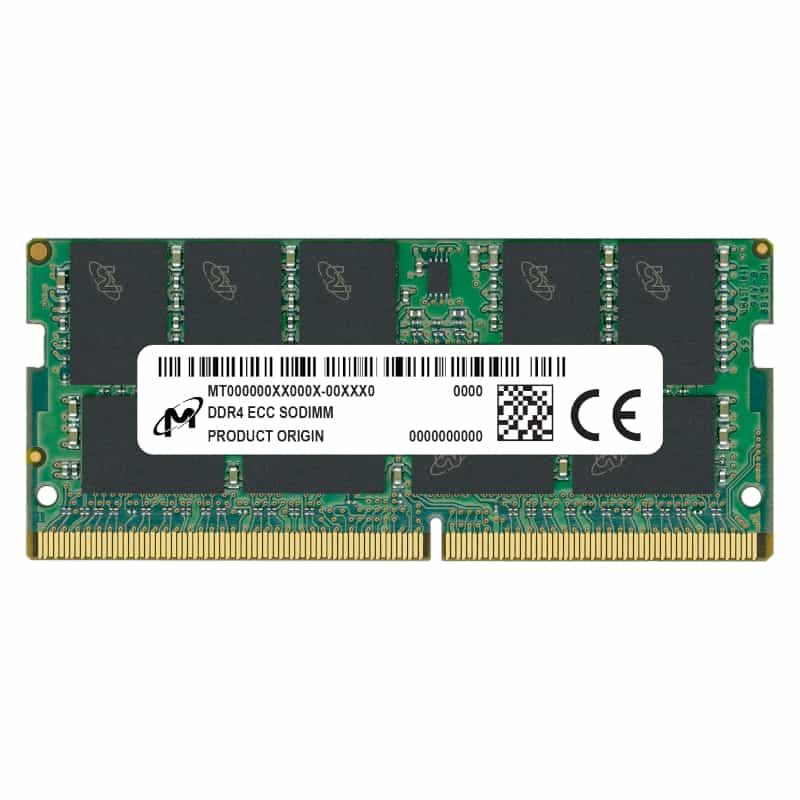 Micron MTA18ASF4G72HZ-3G2R 3200MHz DDR4 ECC SODIMM Memory