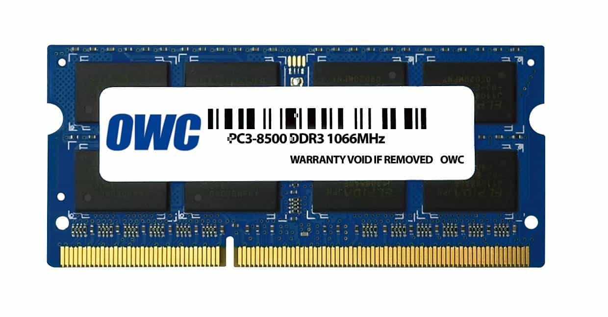 OWC Mac 1066Mhz DDR3 SODIMM Memory