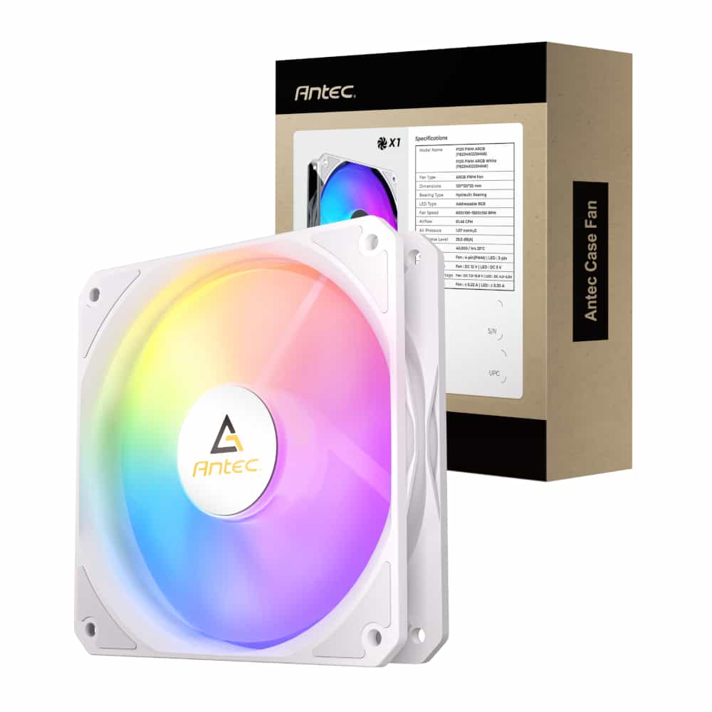 Antec P12 PWM 120mm ARGB Reverse Case Fan