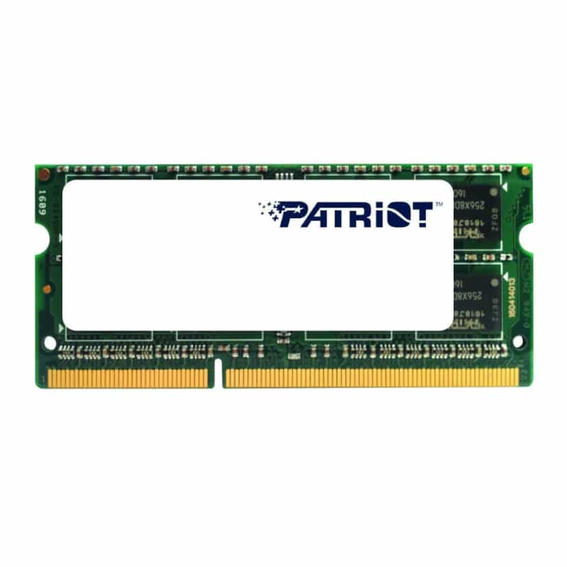 Patriot Signature Line 1600MHz DDR3L Dual Rank SODIMM Notebook Memory