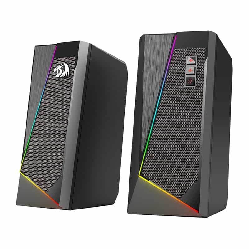 REDRAGON 2.0 Satellite Speaker ANVIL 2 x 3W RGB USB|Aux Gaming Speaker