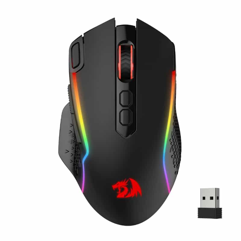 REDRAGON Taipan Pro 10000DPI RGB Wireless Gaming Mouse