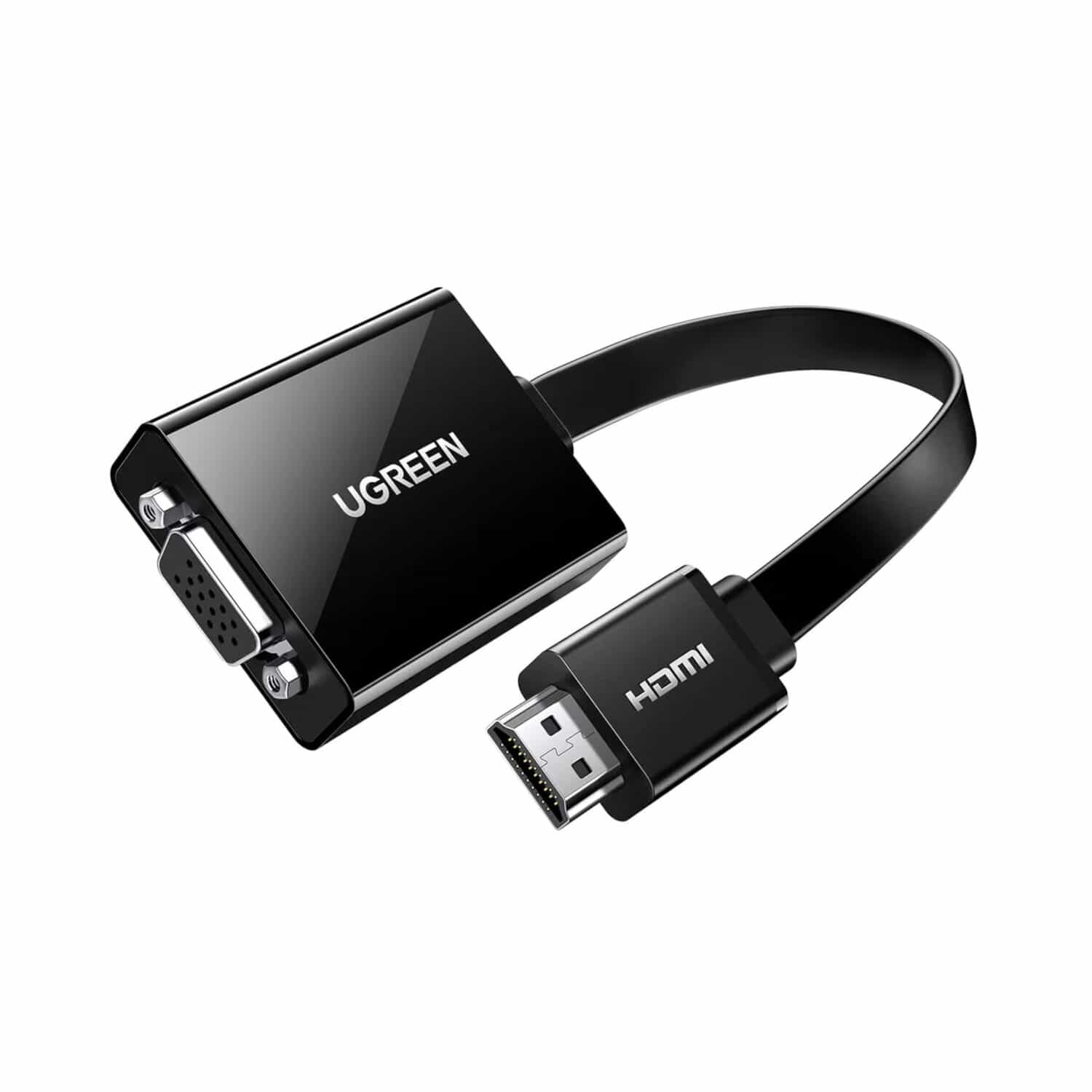 UGREEN HDMI to VGA Adapter, with 3.5mm Audio and Power Port