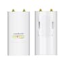 Ubiquiti Rocket 5AC Lite, Atheros MIPS 74Kc 720 MHz, 128 MB DDR2 SDRAM, 16 MB NOR FLASH, 1x 10/100/1000 Mbps, 2x RP-SMA (Waterproof ), Passive PoE, 24V, 0.5A Gigabit PoE Adapter included image 1