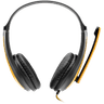CANYON PC headset HSC-1 PC Mic Flat 2m Yellow image 2