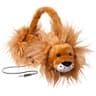Animalz Furry Retractable Volume Limiting Over-the-Ear Headphones - Lion image 1