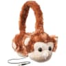 Animalz Furry Retractable Volume Limiting Over-the-Ear Headphones - Monkey image 1