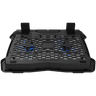 CANYON NS03, Cooling stand dual-fan with 2x2.0 USB hub, support up to 10”-15.6” laptop, ABS plastic and iron, Fans dimension:125*125*15mm(2pcs), DC 5V, fan speed: 800-1000RPM, size:340*265*30mm, 435g image 2
