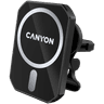 CANYON CH-15, Magnetic car holder and wireless charger, C-15-01, 15W，Input: USB-C: 5V/2A, 9V/3A;Output: 5W, 7.5W, 10W, 15W;83*60*8.15mm,0.147kg, image 2