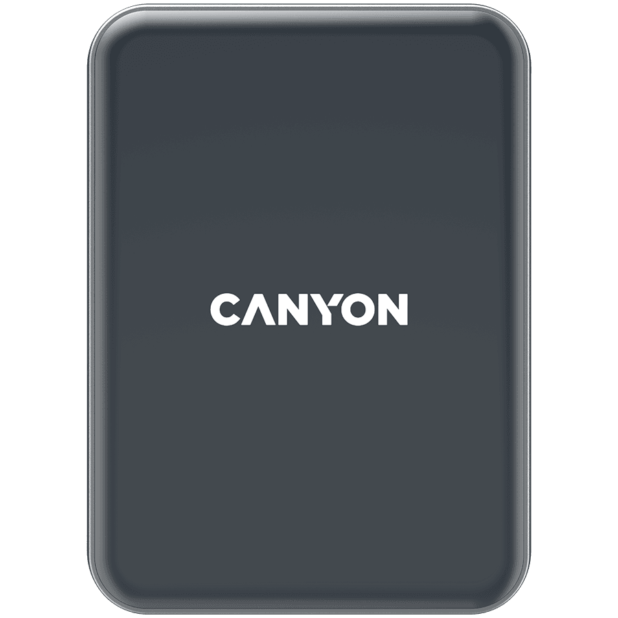 CANYON CH-15, Car holder and wireless charger MegaFix, C-15, 15W, Input: USB-C: 5V/2A, 9V/3A; Output: 5W, 7.5W, 10W, 15W;89*65*12mm,0.195kg,